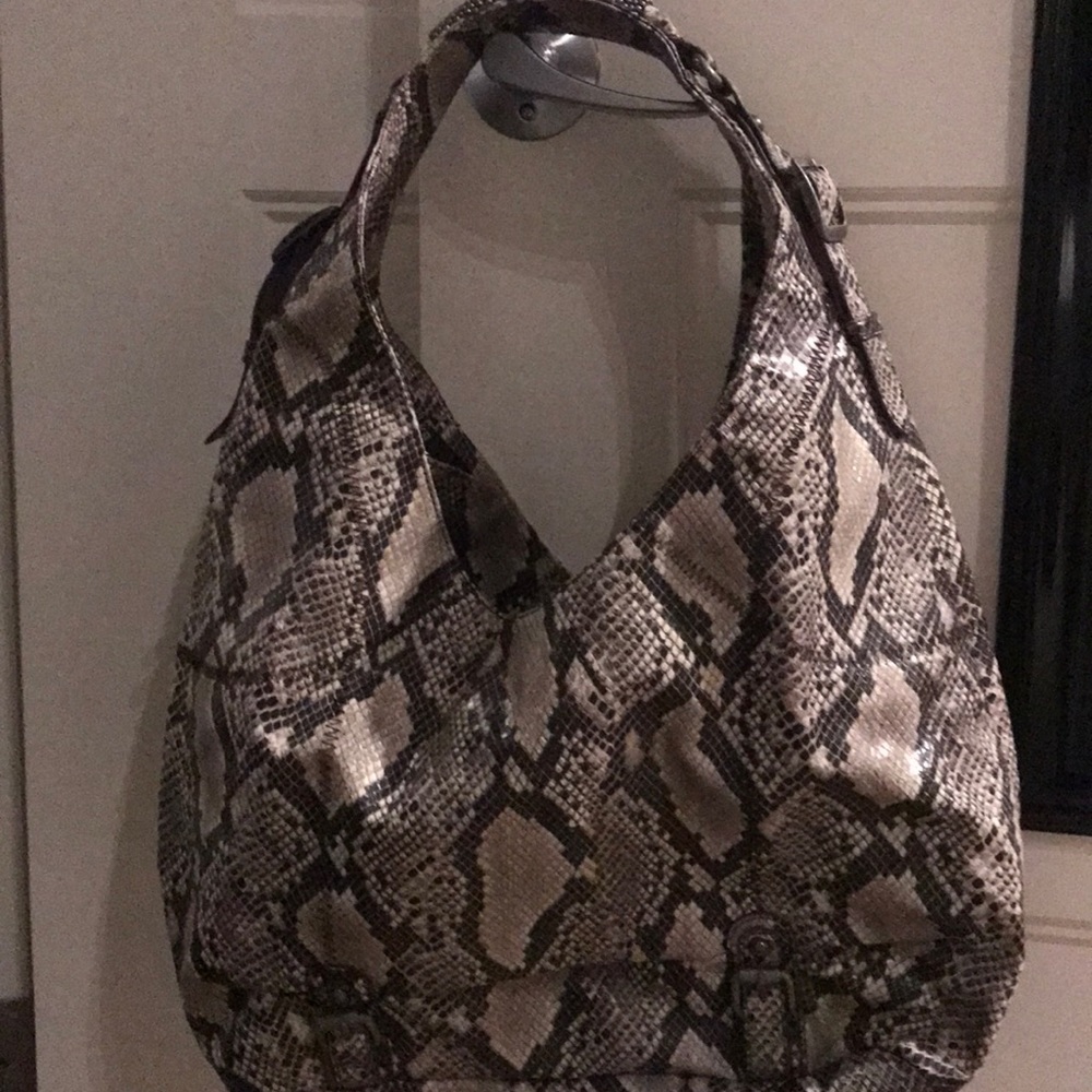 Jessica Simpson Snakeskin Satchel